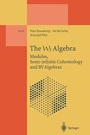 Tapa de The W3 Algebra