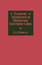 Tapa de Economic Transition in Hunan and Southern China