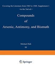 Tapa de Compounds of Arsenic, Antimony, and Bismuth