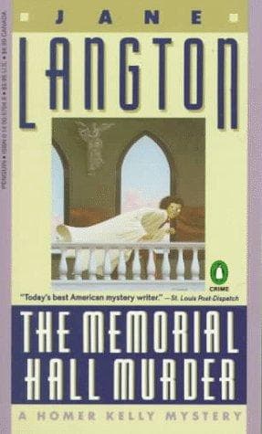 Tapa de The Memorial Hall murder