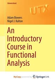 Tapa de An Introductory Course in Functional Analysis