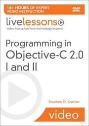 Tapa de Programming in Objective-c 2.0 Livelessons Part I Language Fundamentals and Part II
