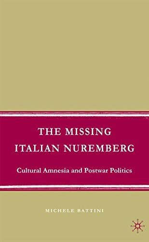 Tapa de The Missing Italian Nuremberg