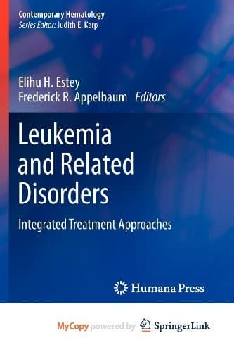 Tapa de Leukemia and Related Disorders