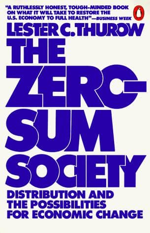Tapa de The zero-sum society