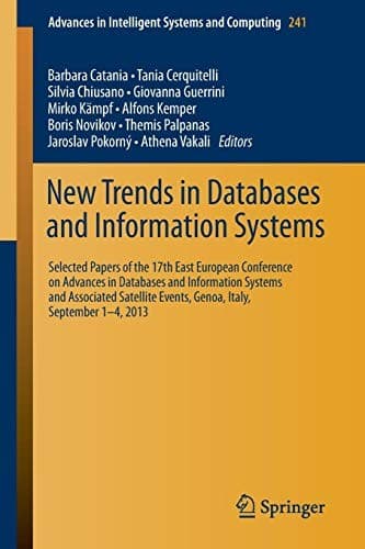 Tapa de New Trends in Databases and Information Systems