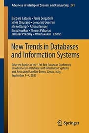 Tapa de New Trends in Databases and Information Systems