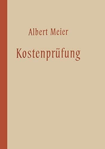 Tapa de Kostenprüfung