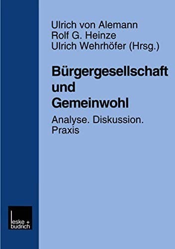 Tapa de Bürgergesellschaft und Gemeinwohl