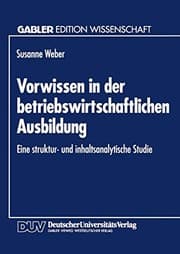 Tapa de Vorwissen in der betriebswirtschaftlichen Ausbildung