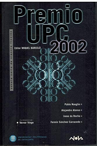 Tapa de Premio UPC 2002