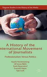 Tapa de A History of the International Movement of Journalists