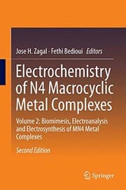 Tapa de Electrochemistry of N4 Macrocyclic Metal Complexes : Volume 2