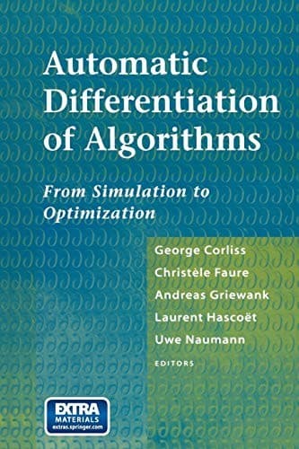 Tapa de Automatic differentiation of algorithms