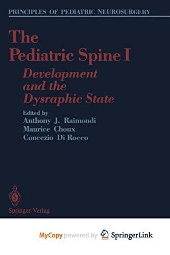 Tapa de The Pediatric Spine I