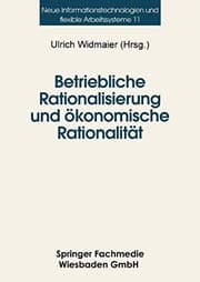 Tapa de Betriebliche Rationalisierung Und Ökonomische Rationalität