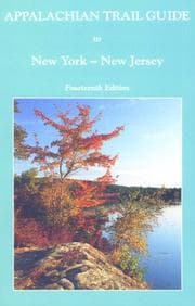 Tapa de Appalachian Trail Guide to New York - New Jersey (Appalachian Trail Guides)