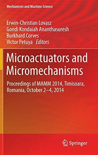 Tapa de Microactuators and Micromechanisms