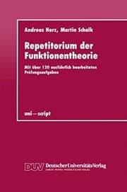 Tapa de Repetitorium der Funktionentheorie
