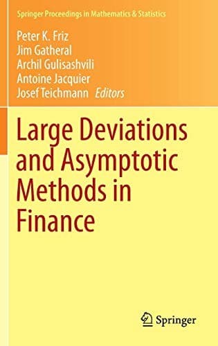 Tapa de Large Deviations and Asymptotic Methods in Finance