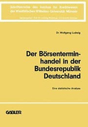 Tapa de Der Börsenterminhandel in der Bundesrepublik Deutschland