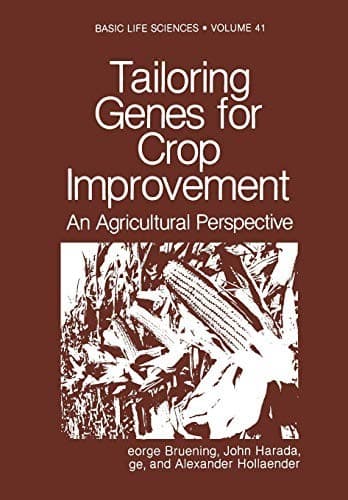 Tapa de Tailoring genes for crop improvement