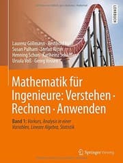 Tapa de Mathematik für Ingenieure : Verstehen – Rechnen – Anwenden : Band 1