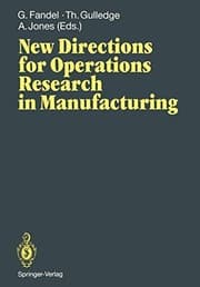 Tapa de New Directions for Operations Research in Manufacturing