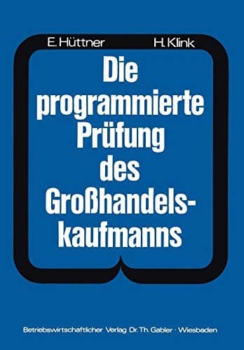 Tapa de Die programmierte Prüfung des Großhandelskaufmanns