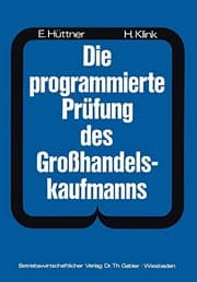 Tapa de Die programmierte Prüfung des Großhandelskaufmanns