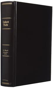 Tapa de D. Martin Luthers Werke. Kritische Gesamtausgabe : Abteilung Schriften. Band 72 : Deutsches Sachregister