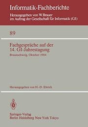 Tapa de Fachgespräche auf der 14. GI-Jahrestagung