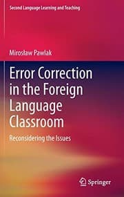 Tapa de Error Correction in the Foreign Language Classroom