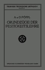 Tapa de Grundzüge der Festigkeitslehre