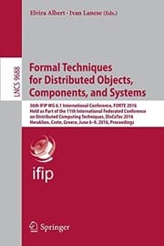 Tapa de Formal Techniques for Distributed Objects, Components, and Systems