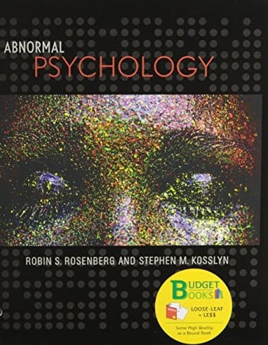 Tapa de Abnormal Psychology  & eBook Access Card