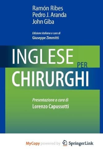 Tapa de Inglese per chirurghi