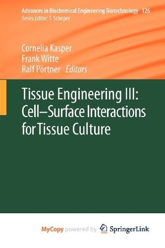 Tapa de Tissue Engineering III