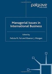 Tapa de Managerial Issues in International Business