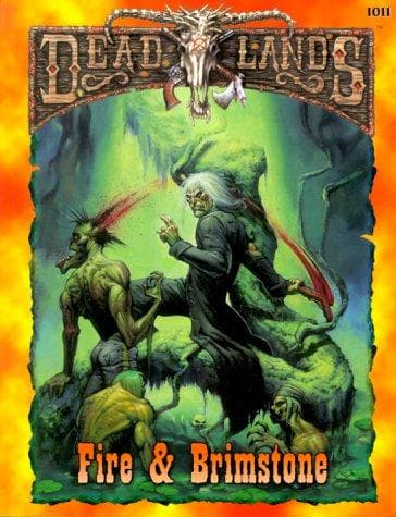Tapa de Fire & Brimstone (Deadlands)