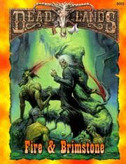 Tapa de Fire & Brimstone (Deadlands)