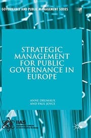 Tapa de Strategic Management for Public Governance in Europe
