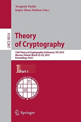 Tapa de Theory of Cryptography