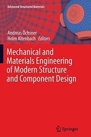 Tapa de Mechanical and Materials Engineering of Modern Structure and Component Design