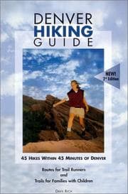 Tapa de The Denver hiking guide
