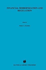 Tapa de Financial modernization and regulation