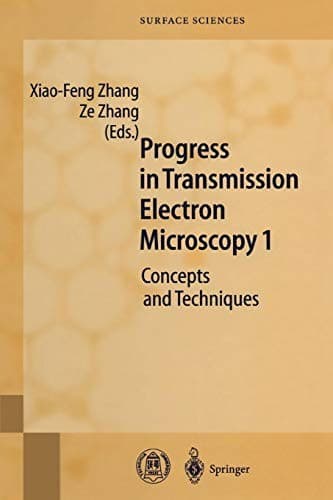 Tapa de Progress in Transmission Electron Microscopy 1