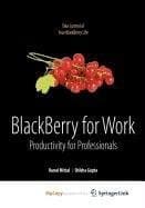 Tapa de BlackBerry for Work