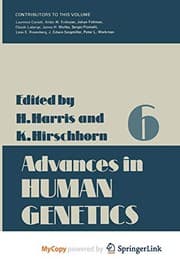 Tapa de Advances in Human Genetics 6