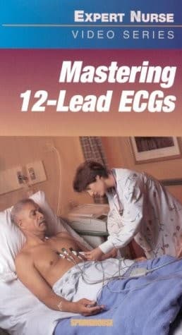 Tapa de Mastering 12-Lead ECGs  [VHS]